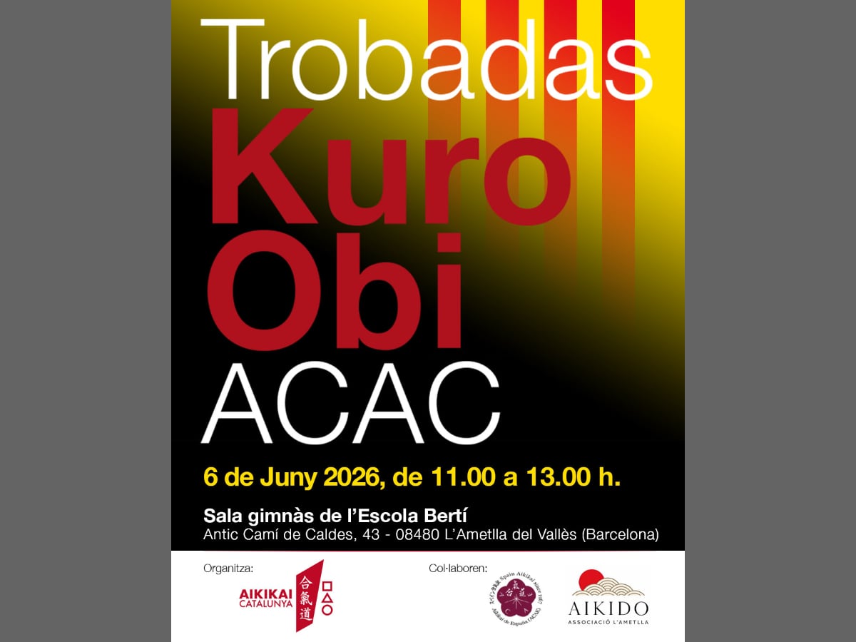 Cartell Trobada d'Aikido